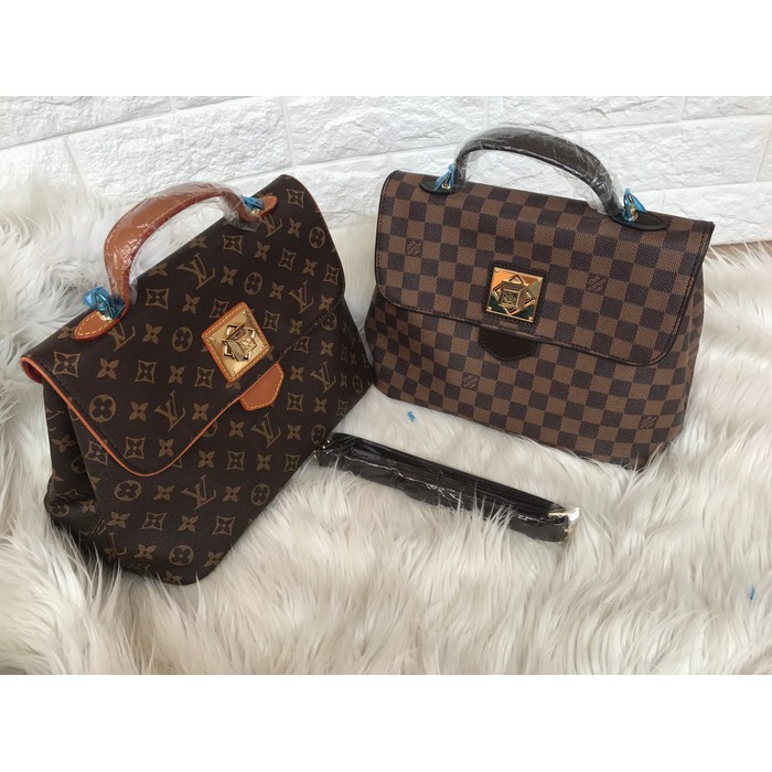 LV BERGAMO ASHANTY DAMIER  AD NO SERI   30*23