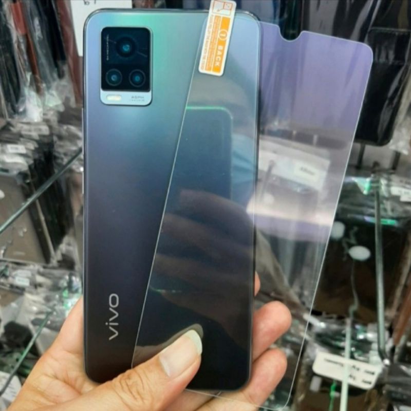 Vivo V21 V20 V20se tempered glass anti gores kaca bening