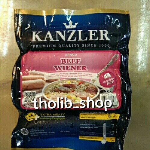 

Sosis sapi wiener KANZLER BEEF WIENER SAUSAGE 360 GR - 5 PCS