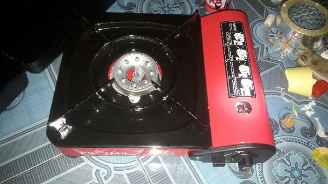 Progas Kompor Portable Mini 2 In 1 Kemping Bbq Gas Kaleng Tabung