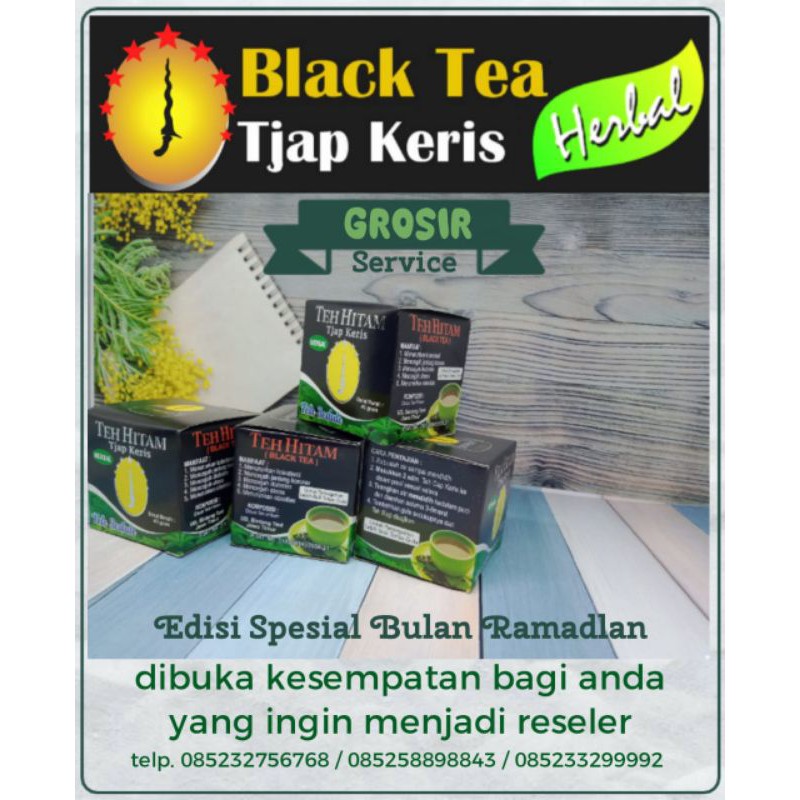 

Teh Hitam Tjan Keris (Black Tea)