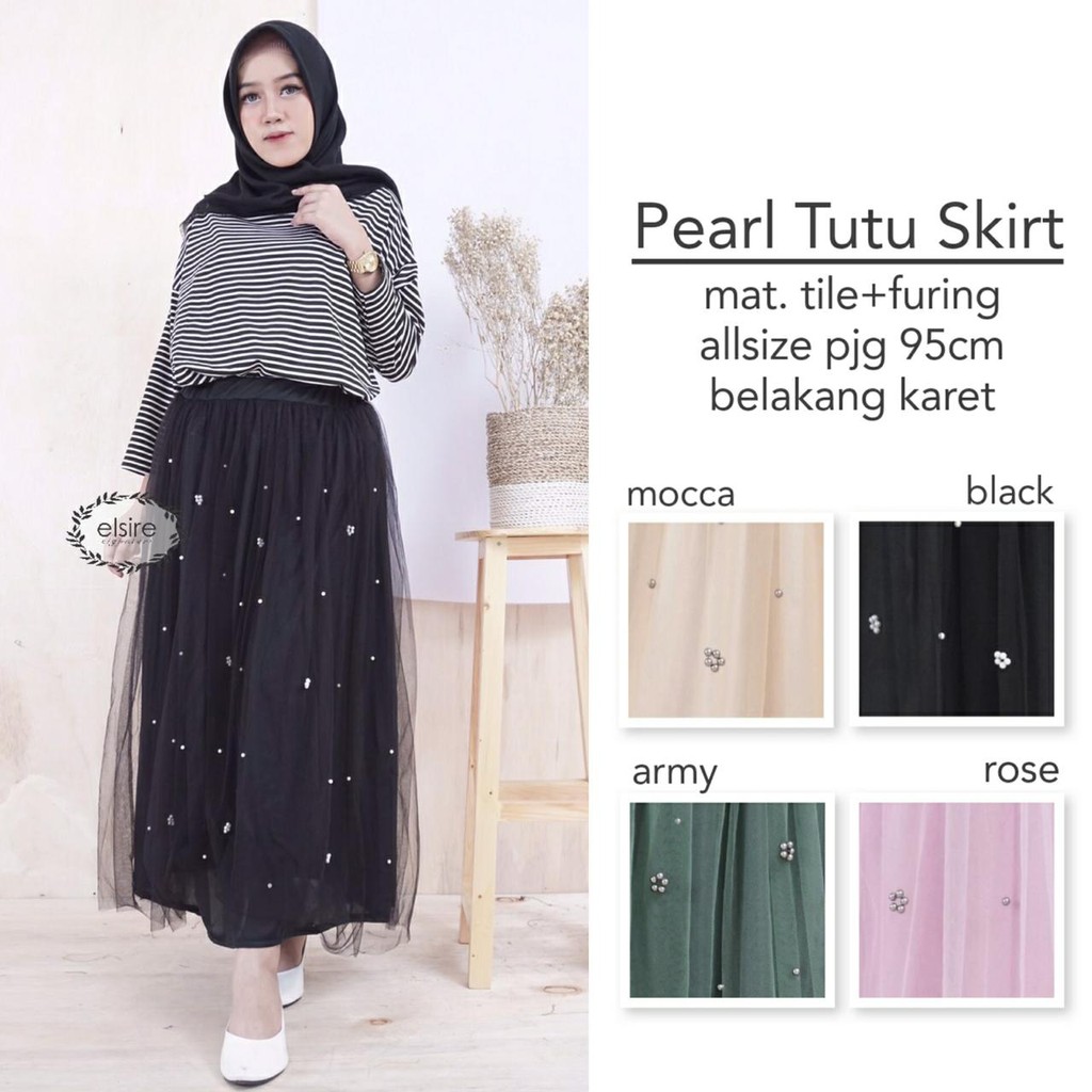 Style Hijab  Rok  Tutu  Hitam Tutorial Hijab  Terbaru