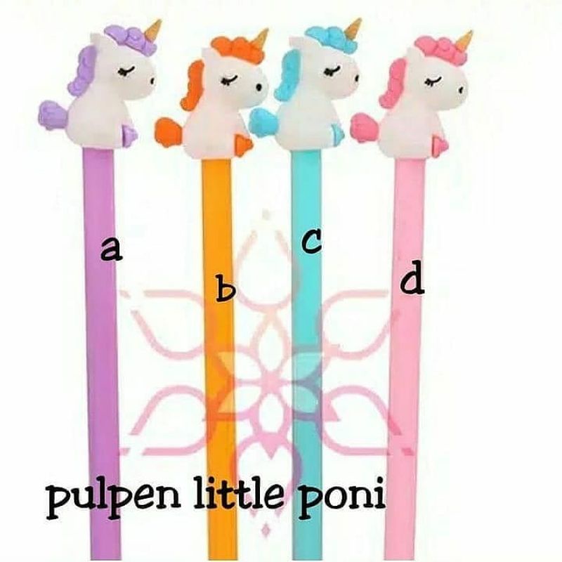 

{LB} PENA PULPEN LITTLE PONI , PULPEN KARAKTER , PULPEN GEL , PULPEN CANTIK , PULPEN UNIK , PULPEN LUCU , PEN