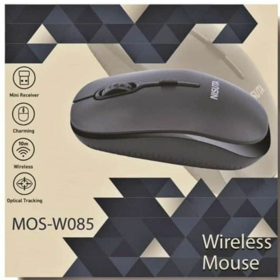 Mouse Wireless NISUTA MOS-W085 MIKUSO MOS-W085 Wireless Mouse ORIGINAL