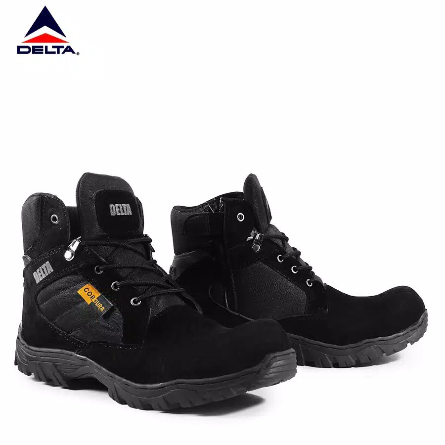 SEPATU KEJA PRIA BOOTS DLTA CORDURA TACTIKAL PDL PENDEK 6 INCI