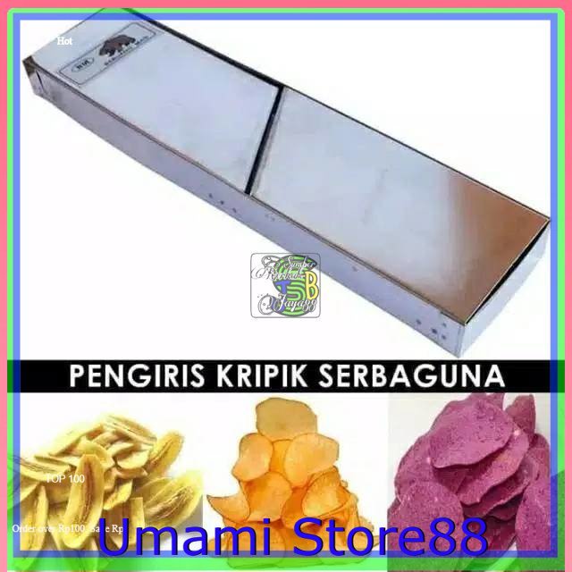 Jual Parutan Keripik Stainless / Pasah Keripik Stainless / Serutan ...