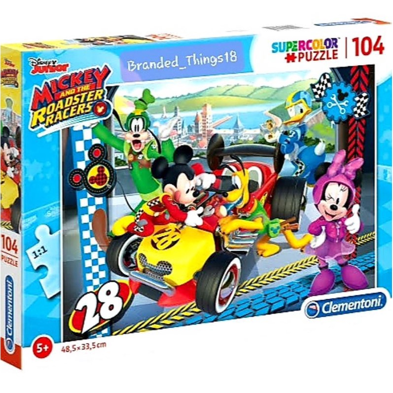 Puzzle Clementoni Mickey Minnie Mouse Roadster Runners Road Runner Little Pony basic Twilight Sparkl