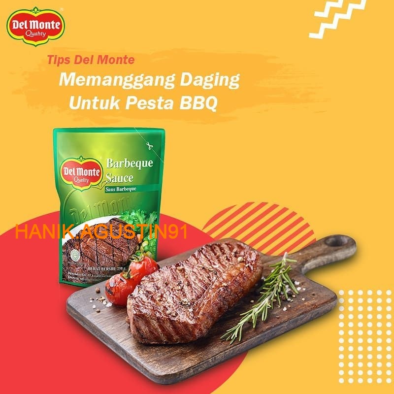 Jual Delmonte Saus BBQ 250gr Barbeque Sauce | Shopee Indonesia