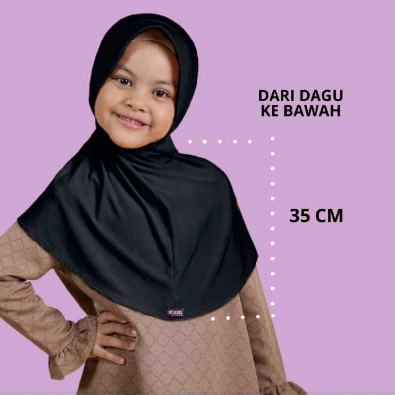 Jilbab Hijab Kerudung Anak Bergo Sahara Kids Reina Bergo Eltu Kerudung Elzatta Anak Original Elzatta