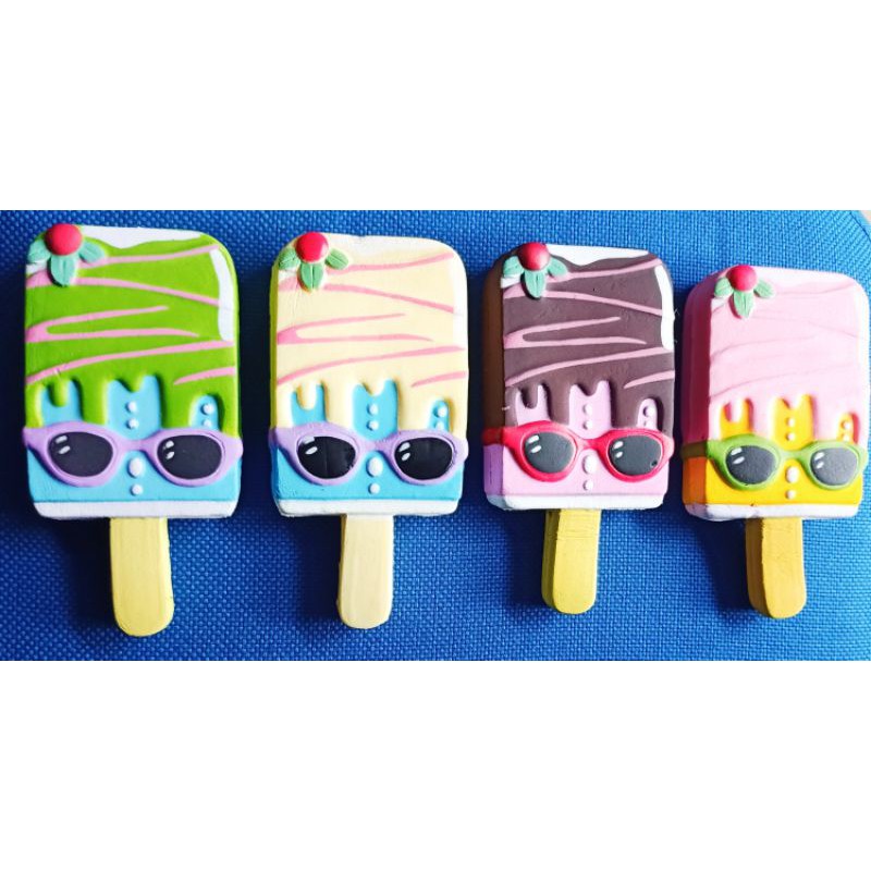 [Gudang Squishy] Squishy Ice Cream Eskrim Fungky Model Wangi 13cm