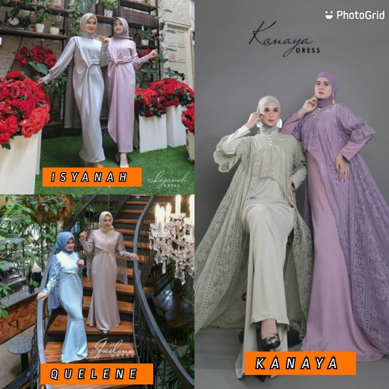 KANAYA ORI MK 100%‼️ISYANAH ORIGINAL MK 100%‼️FARLA 100% ORI MK‼️QUELENE DRESS 100% ORI MK ‼️ SULTAN