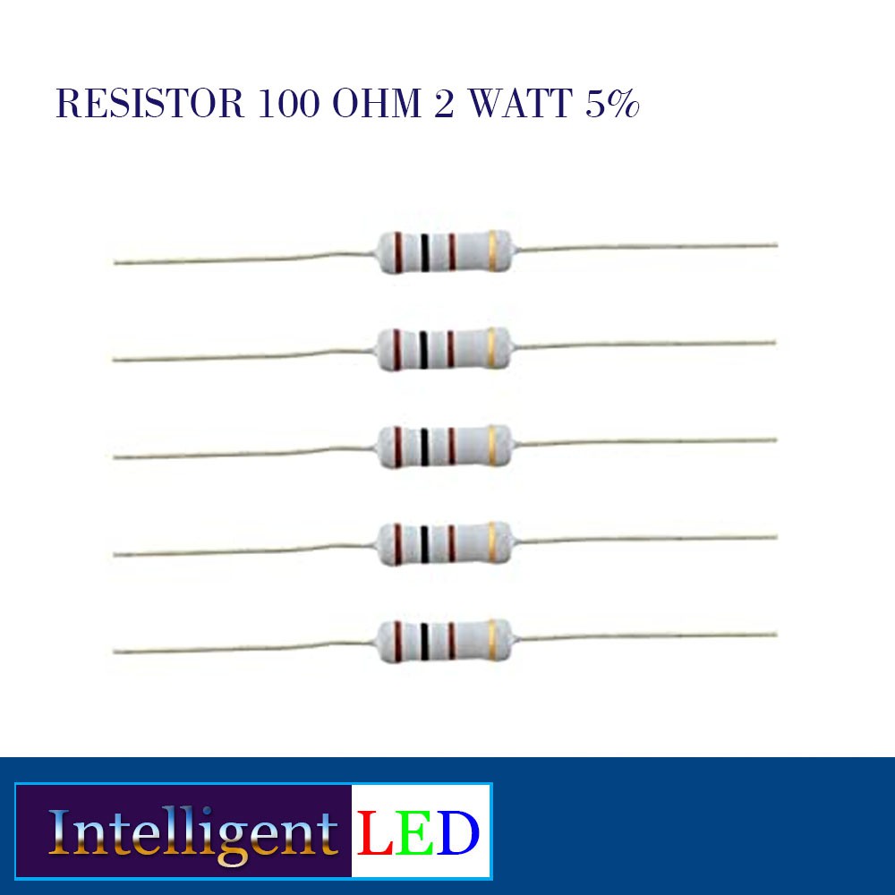 Resistor 100 Ohm 2Watt 5%