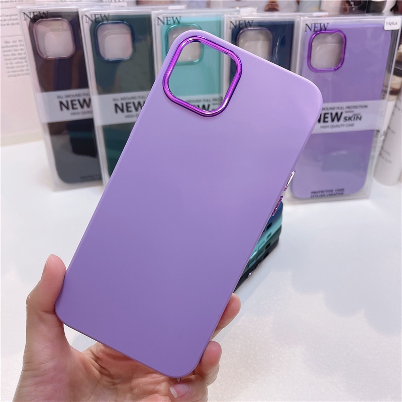 Case Bahan Velvet Shockproof Dengan Kotak Hadiah Untuk IPhone 11 12 13 14 Pro MAX