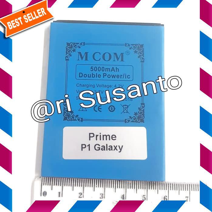 ACC HP BATERAI MCOM PRIME P1 GALAXY DOUBLE POWER 5000MAH