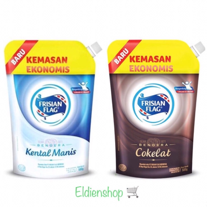 

Susu Kental Manis Bendera Frisian Flag SKM Pouch 560 gr