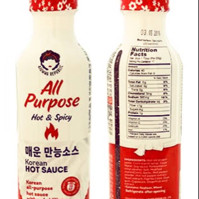 

Hot&spicy korean souce