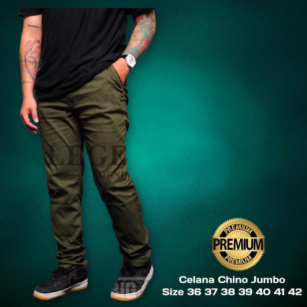 Celana Chino Pria/Celana Pria Murah/Celana chino pria ukuran jumbo/celana chino Bigsize/cino panjang
