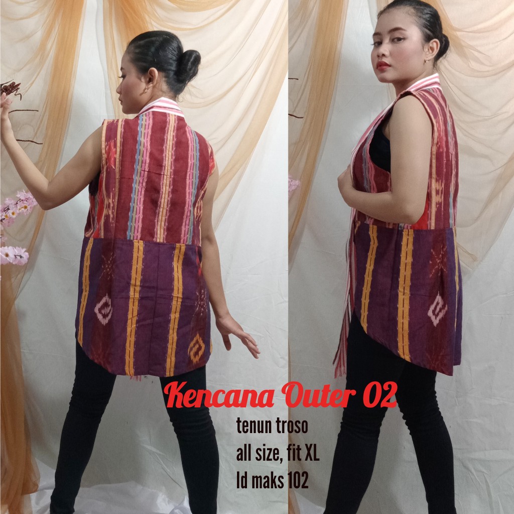 KENCANA OUTER | OUTER TENUN ETHNIC SIMPLE