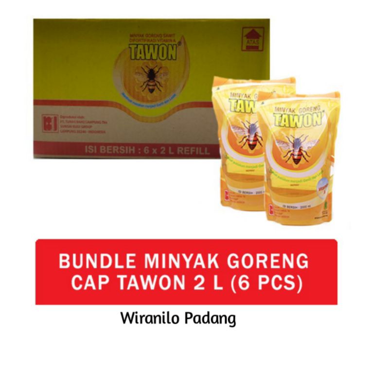

Minyak Goreng Tawon (1 Dus isi 6 × 2 L)