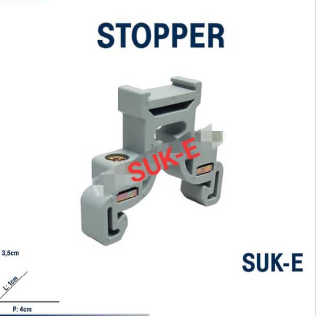 Jual STOPPER TERMINAL BLOK BESI SUK-E | Shopee Indonesia
