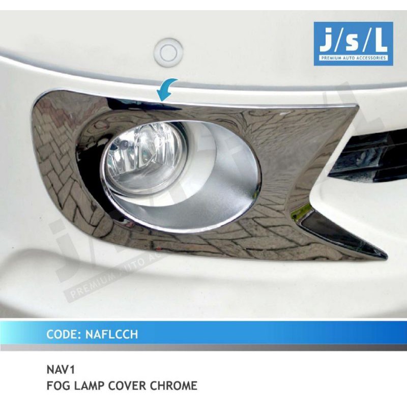 Garnish / Cover / Ring Foglamp Toyota NAV1 Chrome