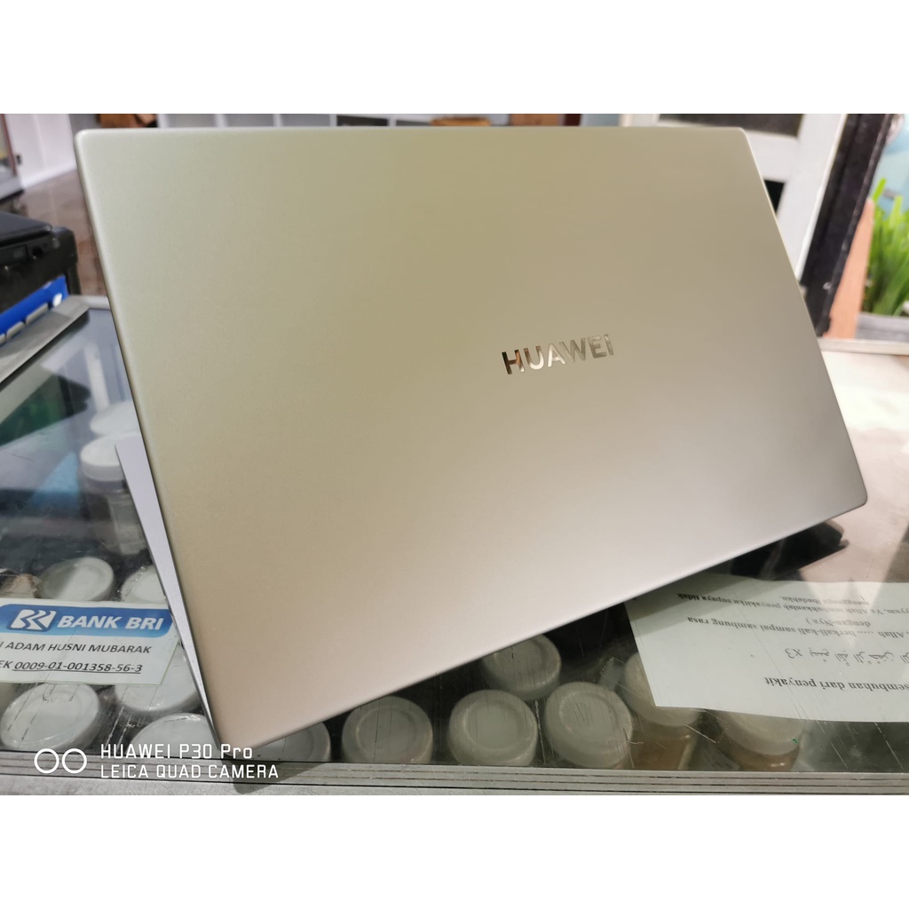 Laptop seken second huawei matebook d15 ryzen 5 8GB SSD