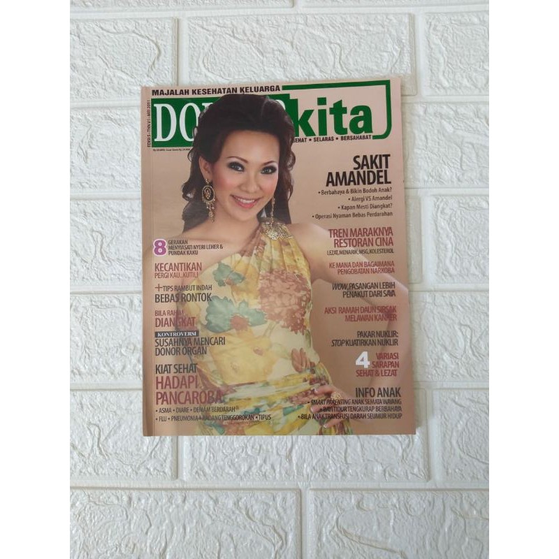 Majalah Kesehatan Keluarga DOKTER KITA Preloved