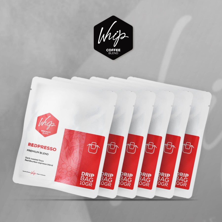 

REDPRESSO Coffee Blend Drip Bag 6-Pack Easy Drip WHIP Coffee Blend