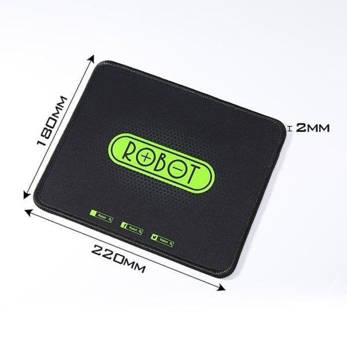 MOUSEPAD ROBOT RP01 ANTI SLIP WITH SOFT SURFACE MULUS LEMBUT ENAK DIPAKAI