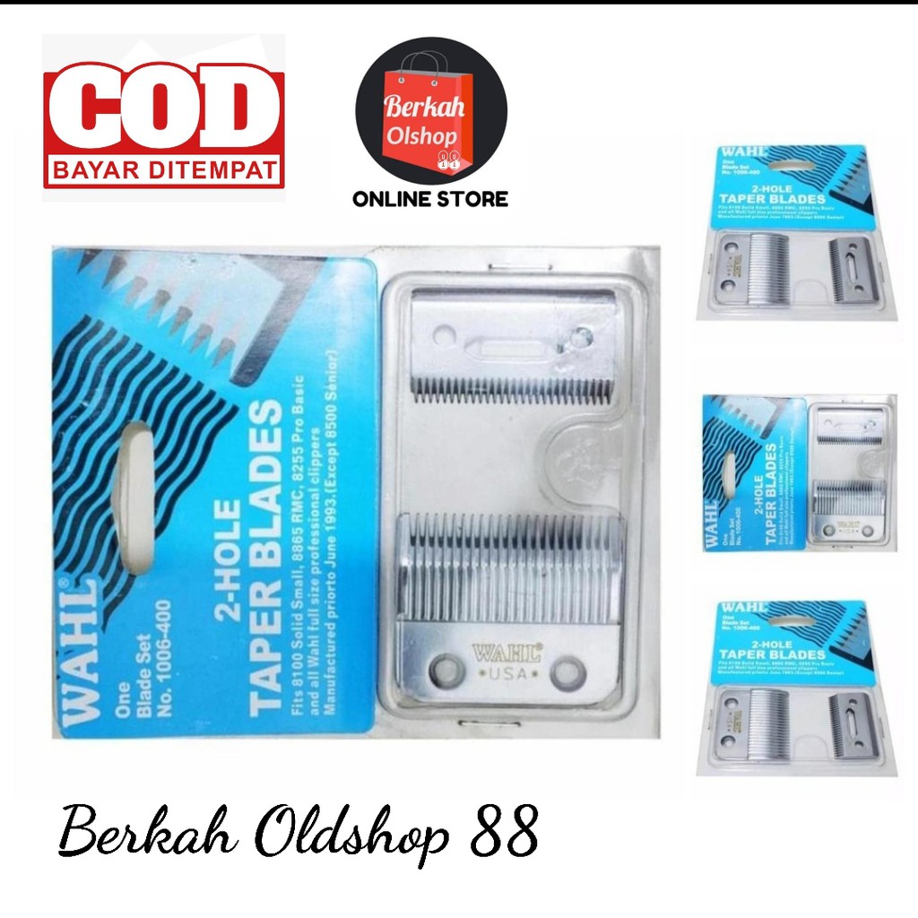 Berkah Oldshop 88 - Mata Pisau Clipper Wahl Super Taper (Ada Tulisan WAHL USA)