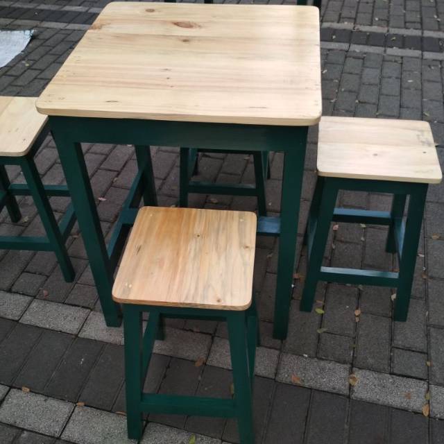 Meja kursi jati belanda