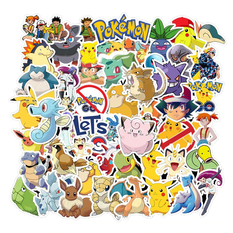 

Pokemon Sticker Pack (50pcs)