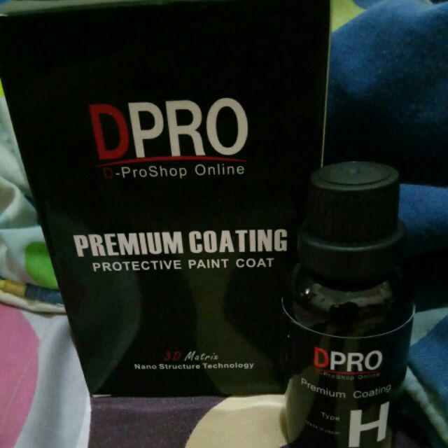 9h Dpro Premium Nano Ceramic Coating - Paint Protection 30ml Lengkap