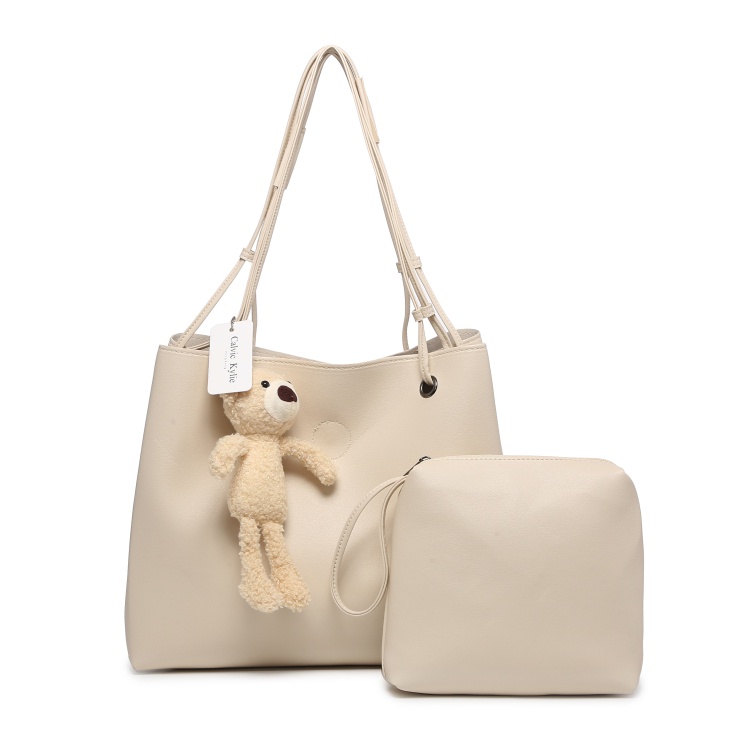 CKBAGS - TAS WANITA TOTE BAG TAS BAHU SHOULDER BAG MEDIUM IMPORT FREE GANTUNGAN BONEKA #3251