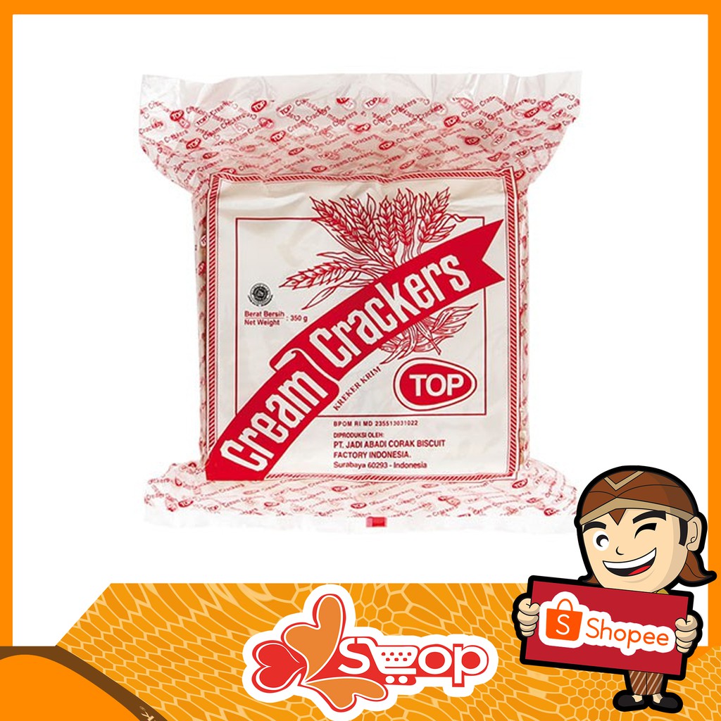 

Biskuit Kering TOP CREAM CRACKERS