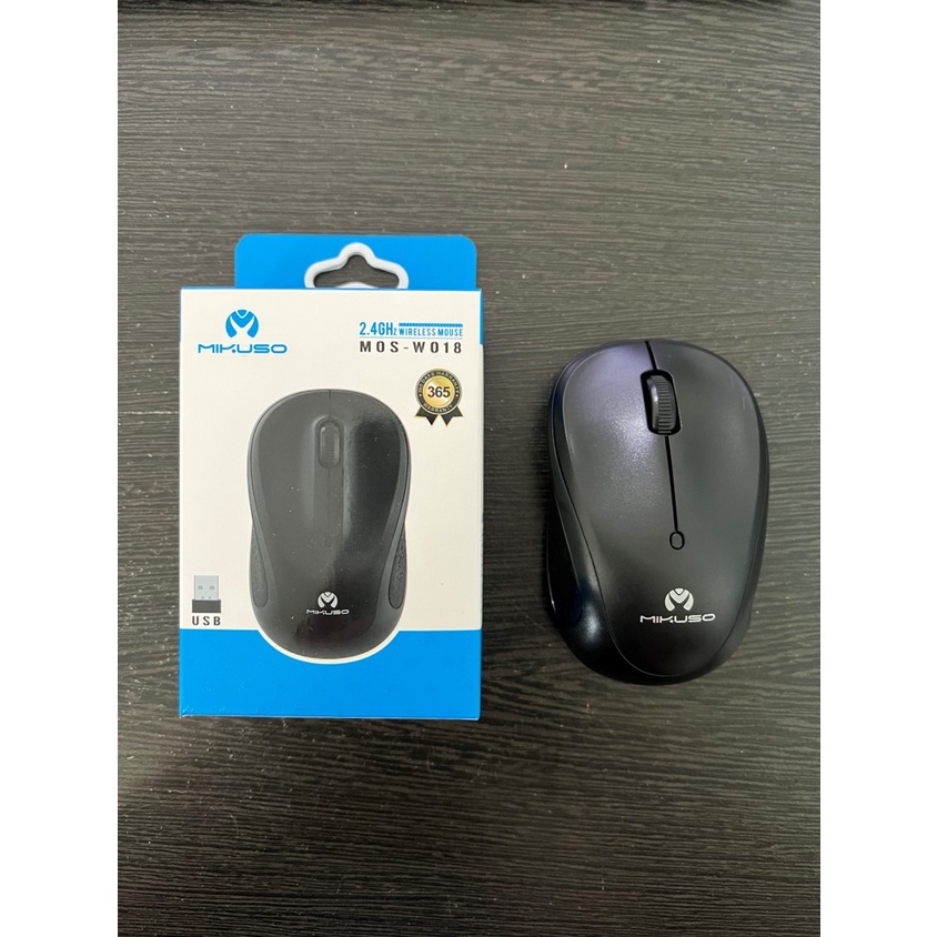 Mouse Wireless Mikuso MOS-W018 USB Optical Mouse