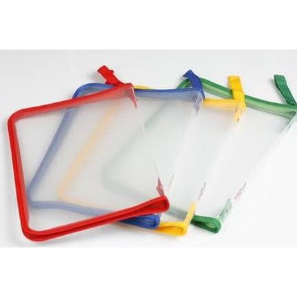 

Map Plastik Resleting Zipper Bag X-One - Biru List Terbagus