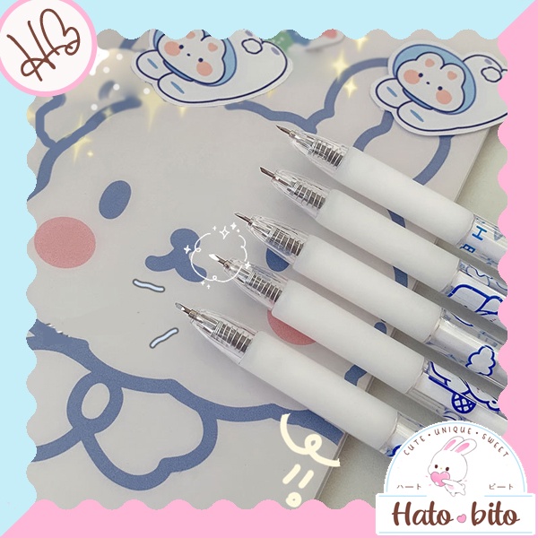 

Carving pen cutter lucu cute white doodle pulpen pisau ukir creative knife DIY sticker cutter pemotong stiker deco HB1324