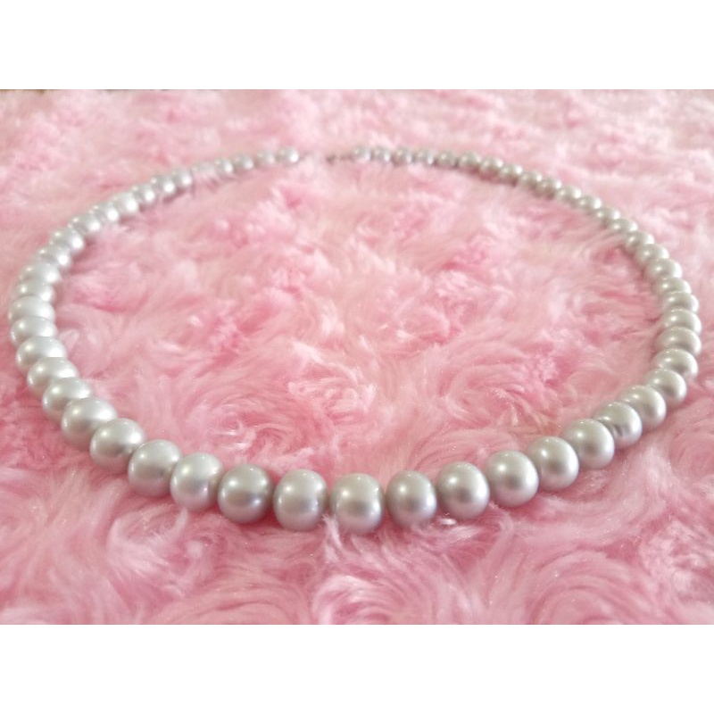 Kalung Choker Mutiara Lombok panjang 45cm