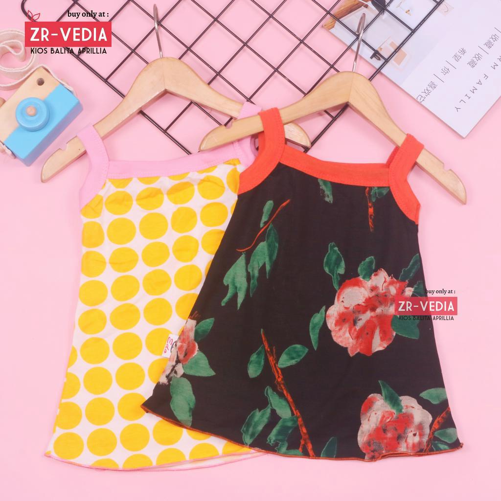 Daster Yukensi size Bayi -  5 Tahun / Dress Anak Perempuan Atasan Bahan Kaos Baju Harian Anak Murah