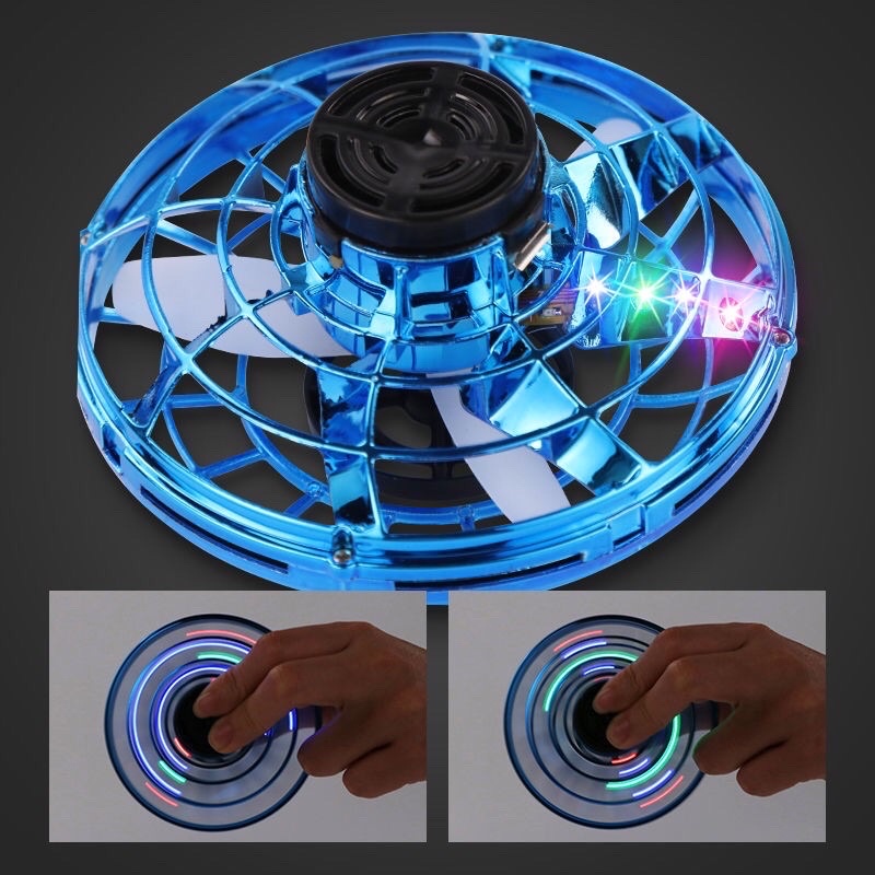 Fly Nova Drone Spinner Mini Bentuk Ufo