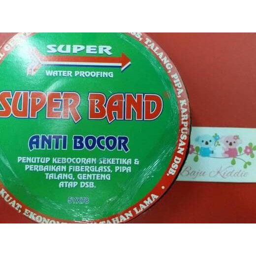 

SUPERBAND 10M ANTI BOCOR SERBA GUNA (MJS) SUPER BAND LAKBAN ASPAL 10 M