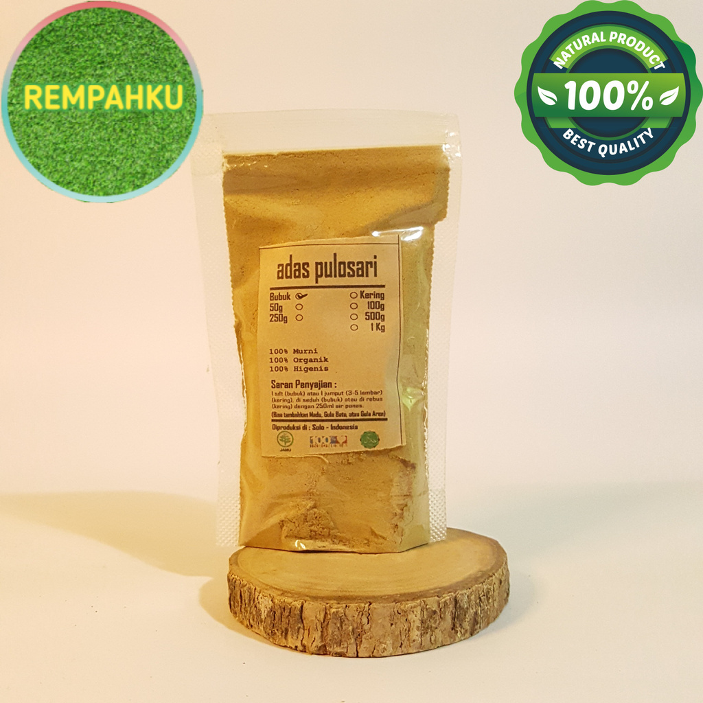 

ADAS PULOSARI BUBUK 50 GRAM - Alyxia stellata - MURNI - JSR - RE