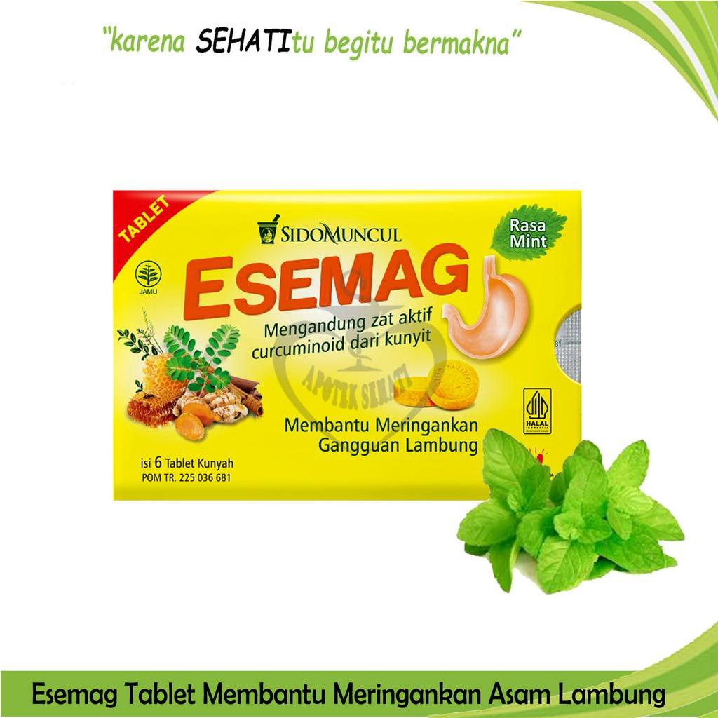 Esemag Tablet Meringankan Gangguan Asam Lambung