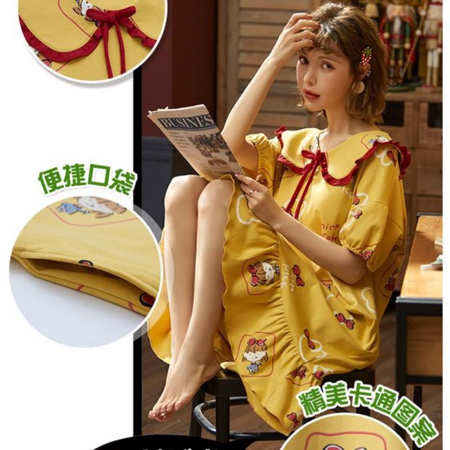 Daster Katun Korea/ Daster