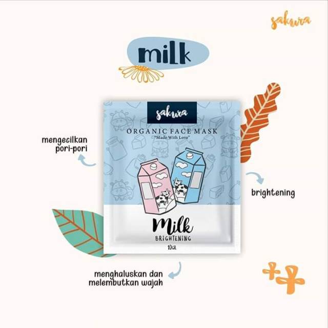 [DIST RESM] Masker Organik Sakura