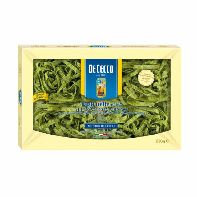 

DE CECCO TAGLIATELLE SPINACH 250 GR