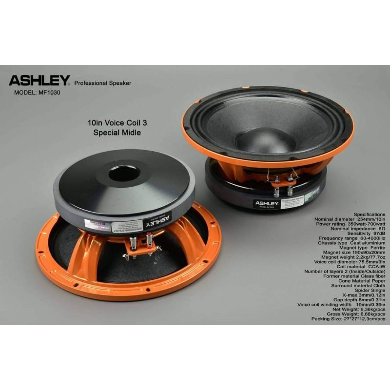 Speaker Ashley MF1030 MF 1030