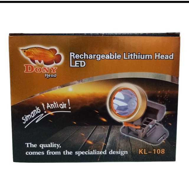 Senter Kepala DONY KL-108 Simanis /Headlamp DONY anti air