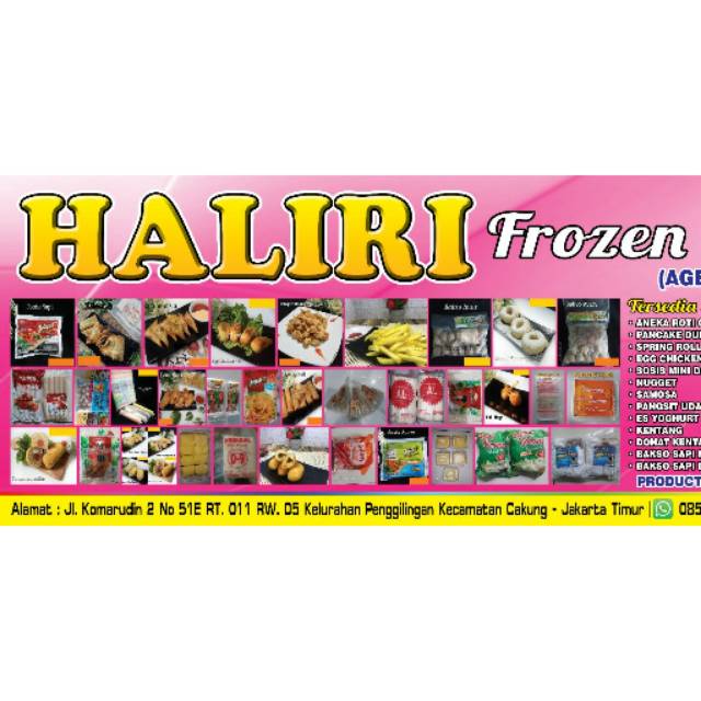 

Aneka frozen food